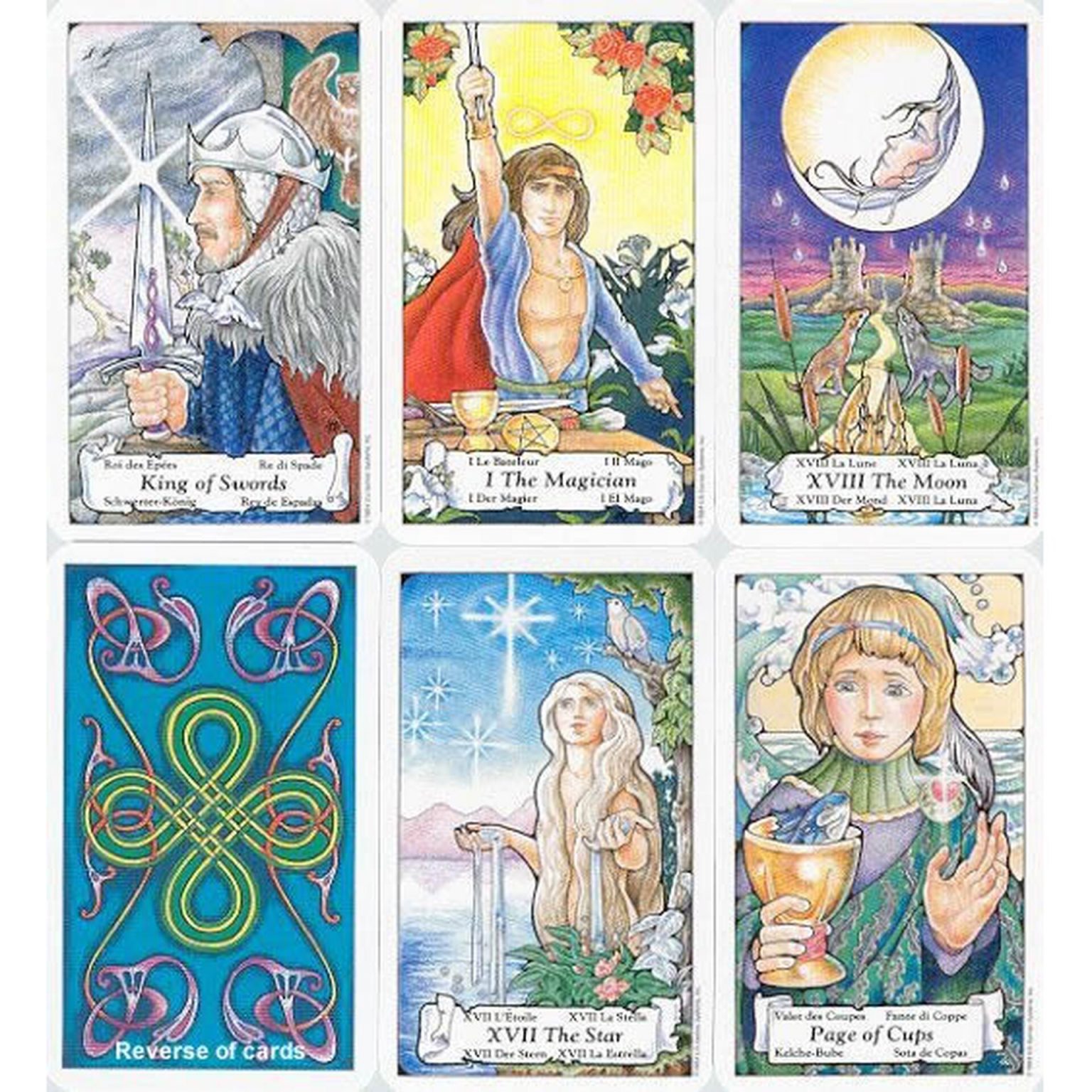 Tarot Deck :hanson-roberts - Healing Light